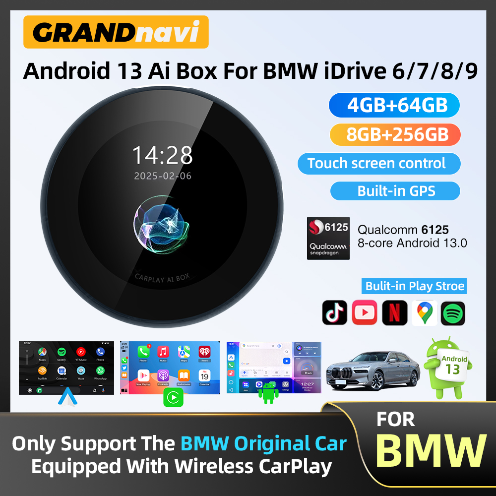 Photography Youtube - QCM6125 Android 13 AI Kutusu BMW