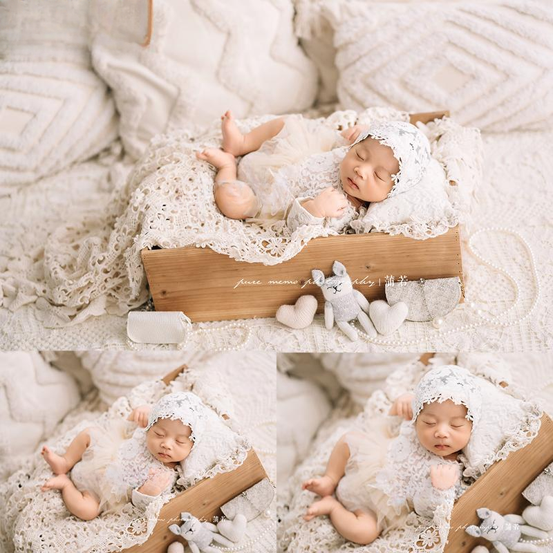 Photography Framing - Yenidoğan Fotoğraf Sahne Malzemeleri Dantel Mat