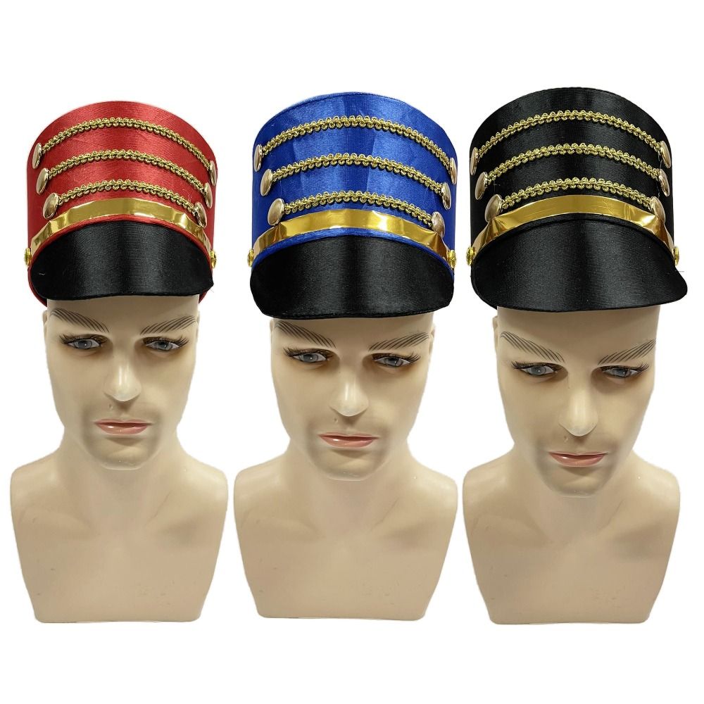 Photography Major - Şapka-fındıkkıranlar Bando Şapka Altın Trim Şeritler