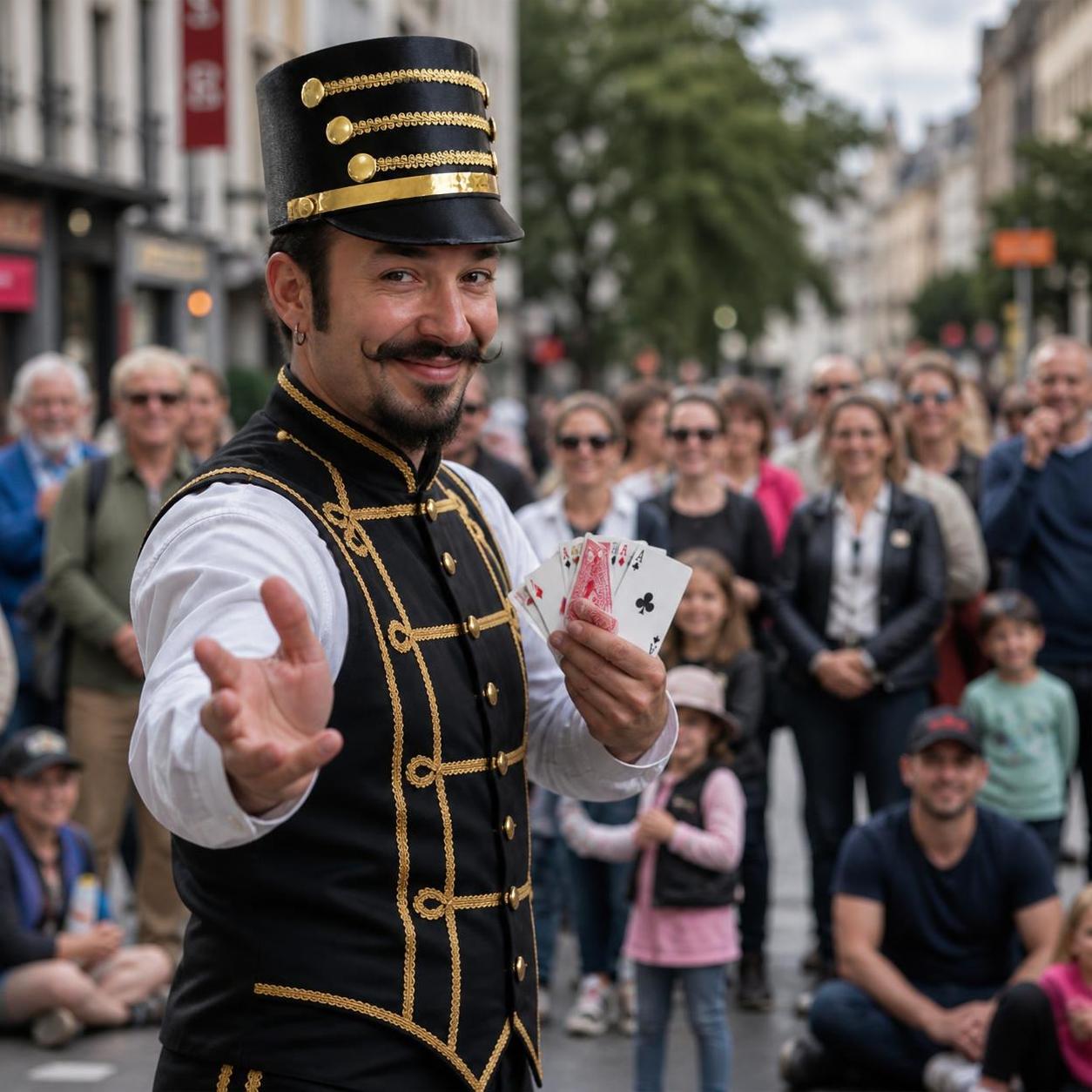 Photography Major - Şapka-Fındıkkıranlar Orkestra Şapkası Cosplay Gösterisi Altın