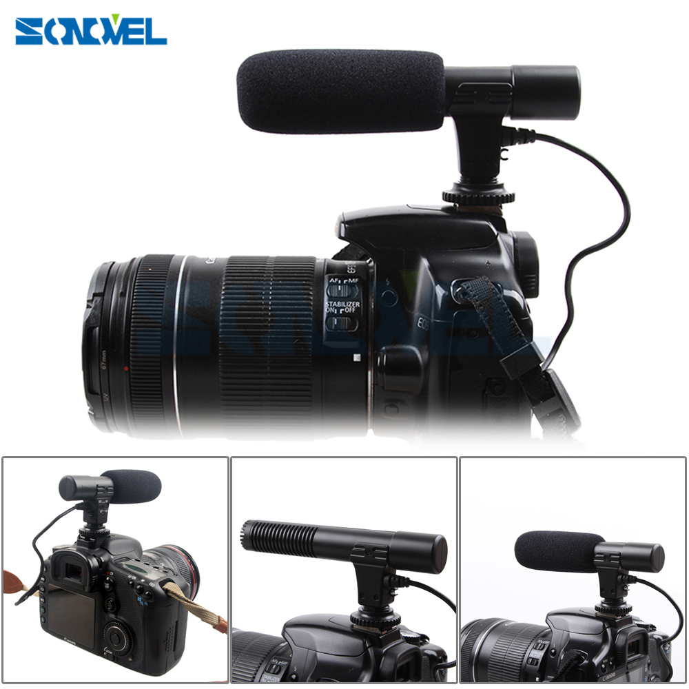 Photography Icon - Mic-01 profesyonel av tüfeği kondansatör kamera