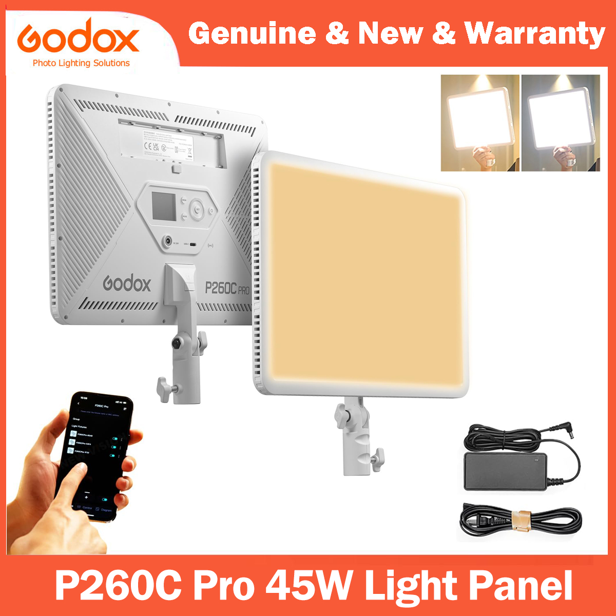 Photography Youtube - Godox P260C Pro LED Video Işığı