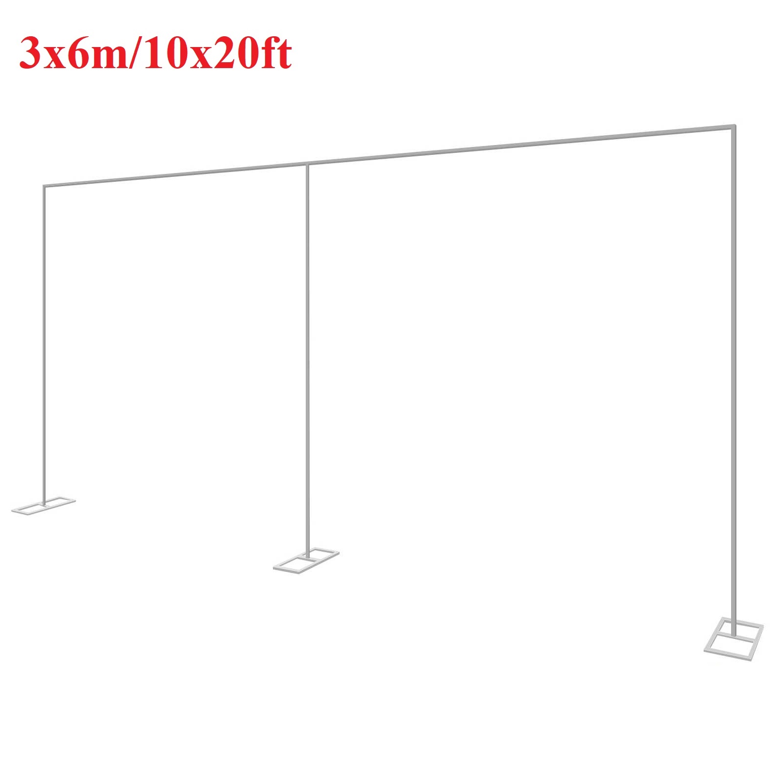 Photography Framing - 3x6 m/10x20ft Metal Düğün Kemer Standı