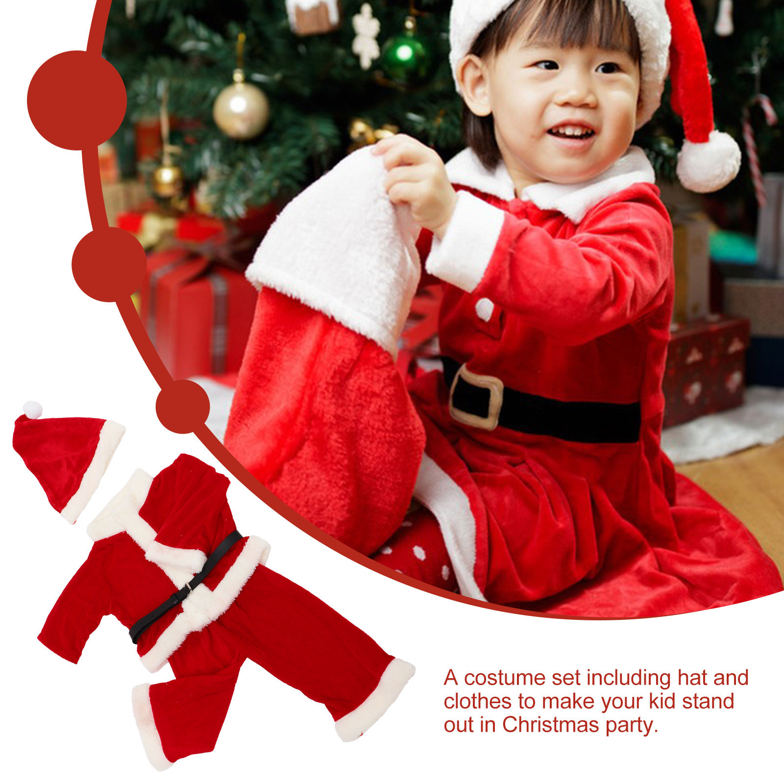 1 Takım Erkek Çocuk Noel Kostü - Photography Jacket incelemesi ve fiyatı