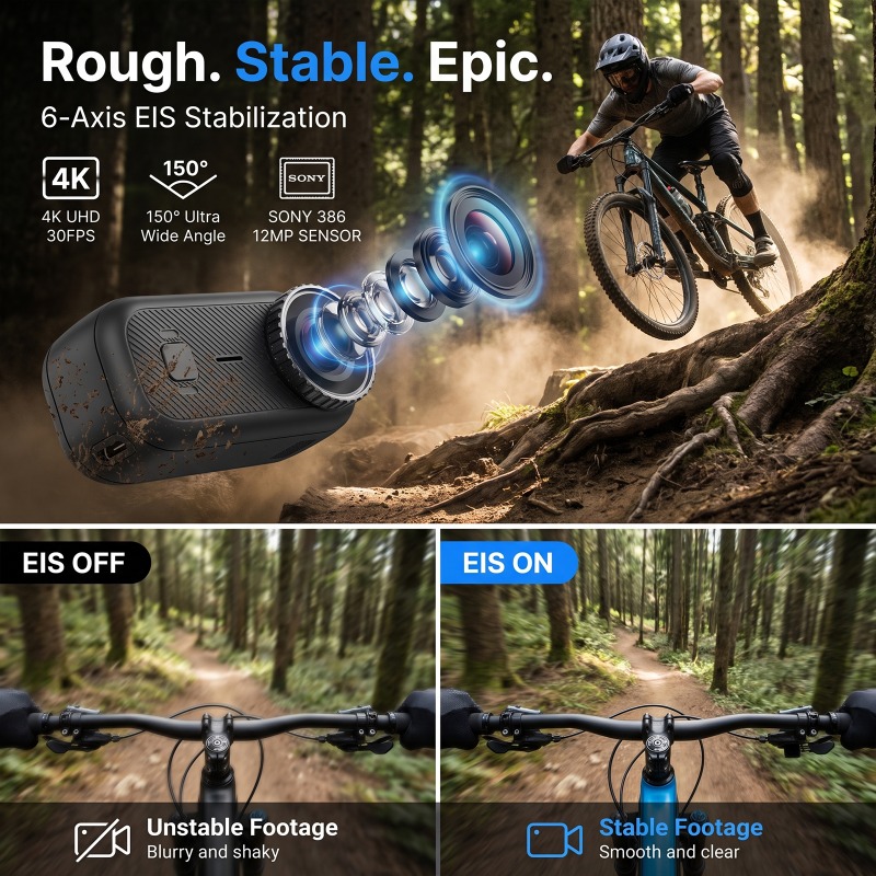 APEX Action 4K Kamera Mini POV - Camera Rain Cover incelemesi ve fiyatı