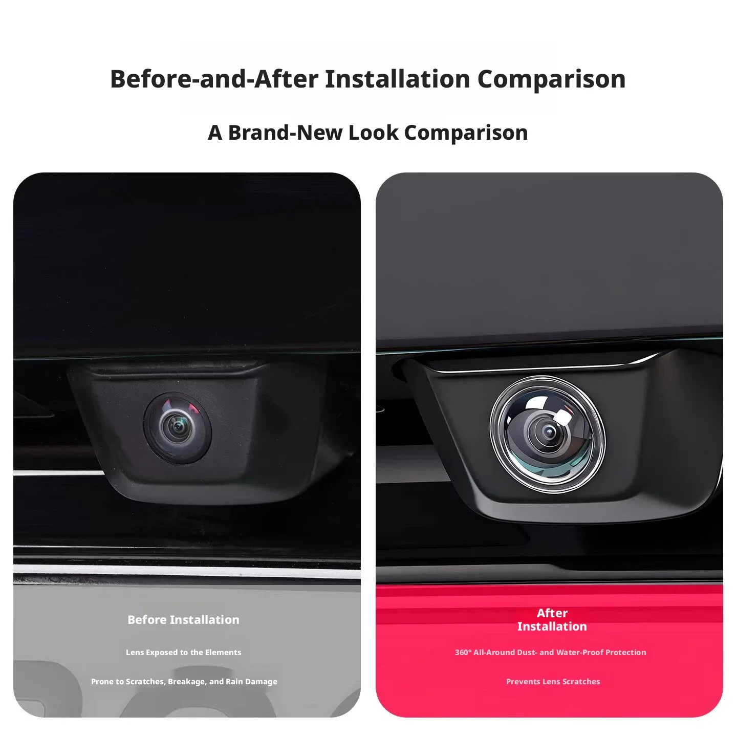 Araç Ön ve Arka Kamera Koruyuc - Camera Rain Cover incelemesi ve fiyatı