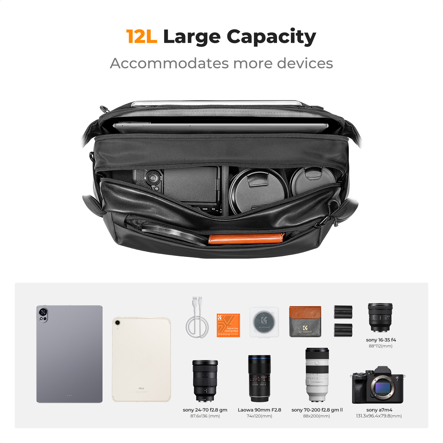 K&F CONCEPT 12L/10L Kamera ask - Camera Rain Cover incelemesi ve fiyatı