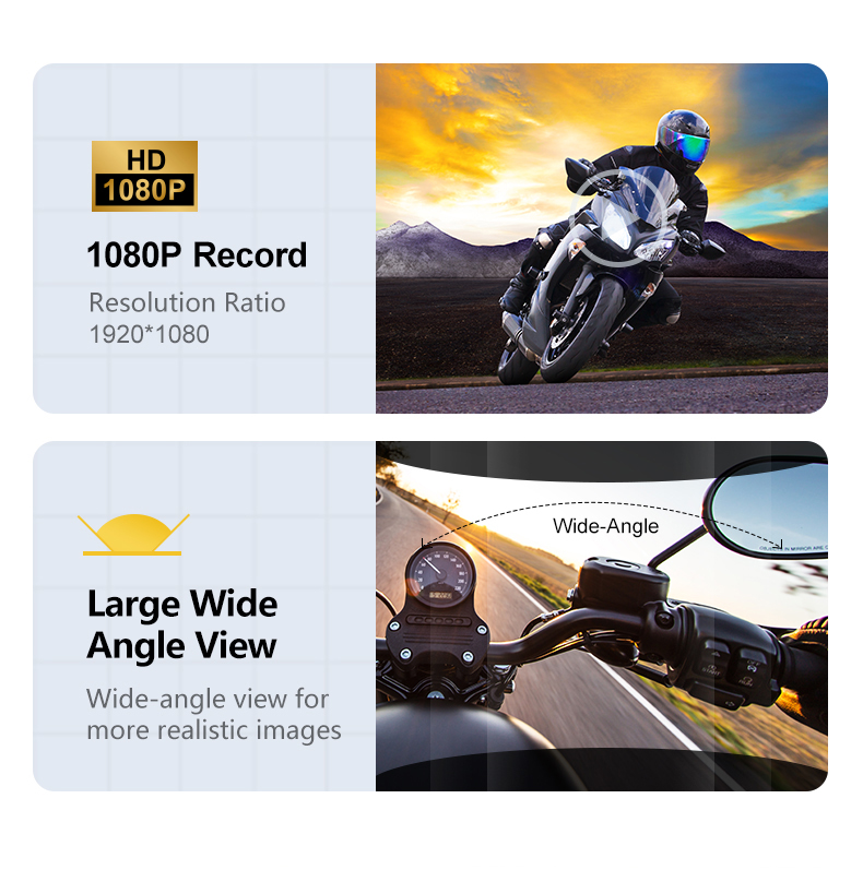 32G TF Kart ile Motosiklet DVR - Photographic Memory incelemesi ve fiyatı