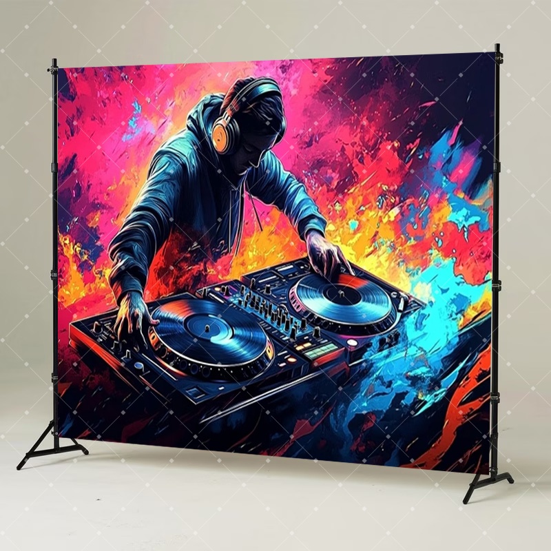 Hip Hop Müzik DJ Partisi Dekor - Photography Aesthetic incelemesi ve fiyatı