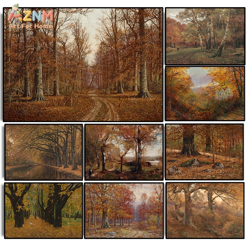 AZNM Vintage Sonbahar Orman Ma - Photography Nature incelemesi ve fiyatı