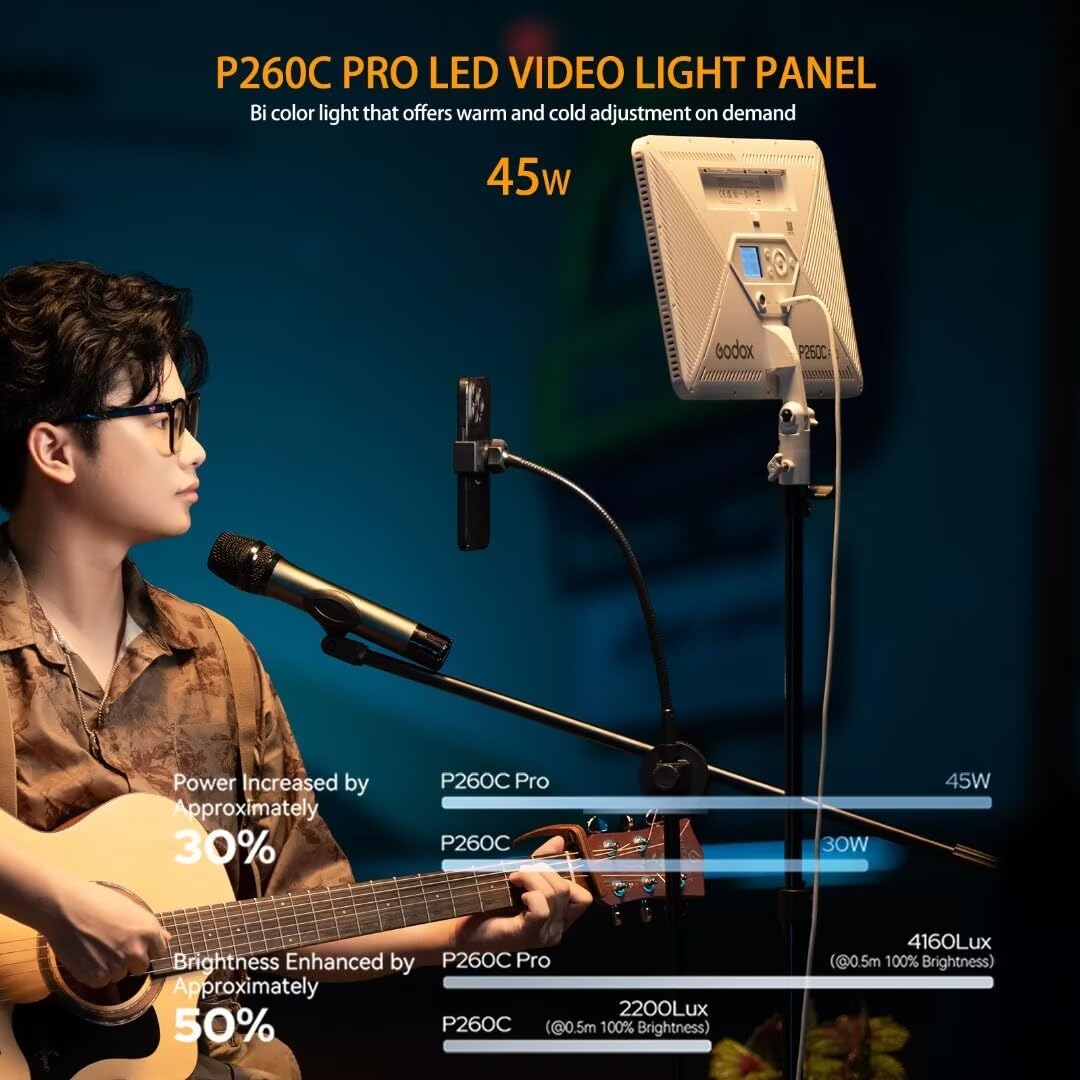 Godox P260C Pro LED Video Işığ - Photography Youtube incelemesi ve fiyatı