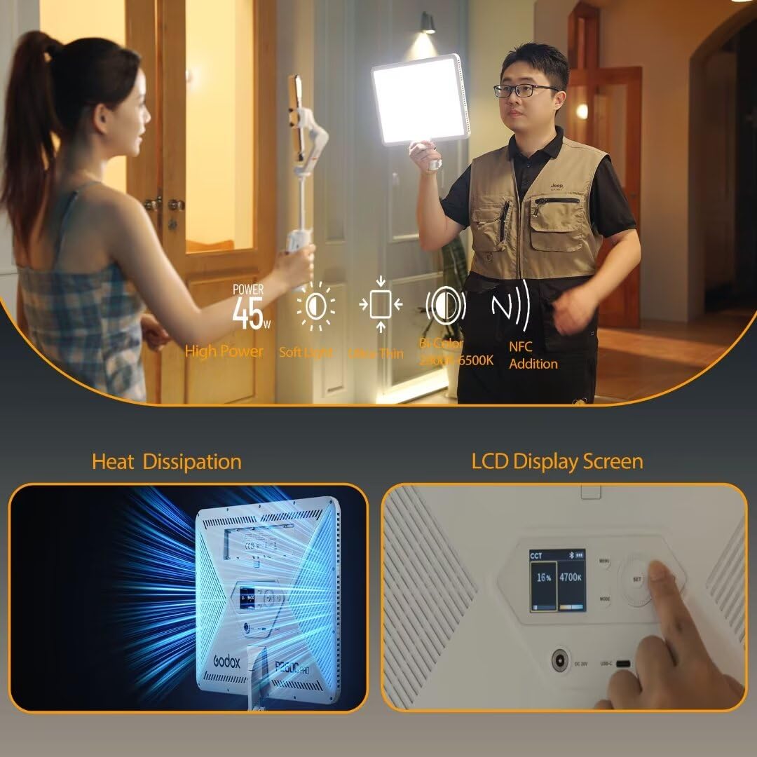 Godox P260C Pro LED Video Işığ - Photography Youtube incelemesi ve fiyatı