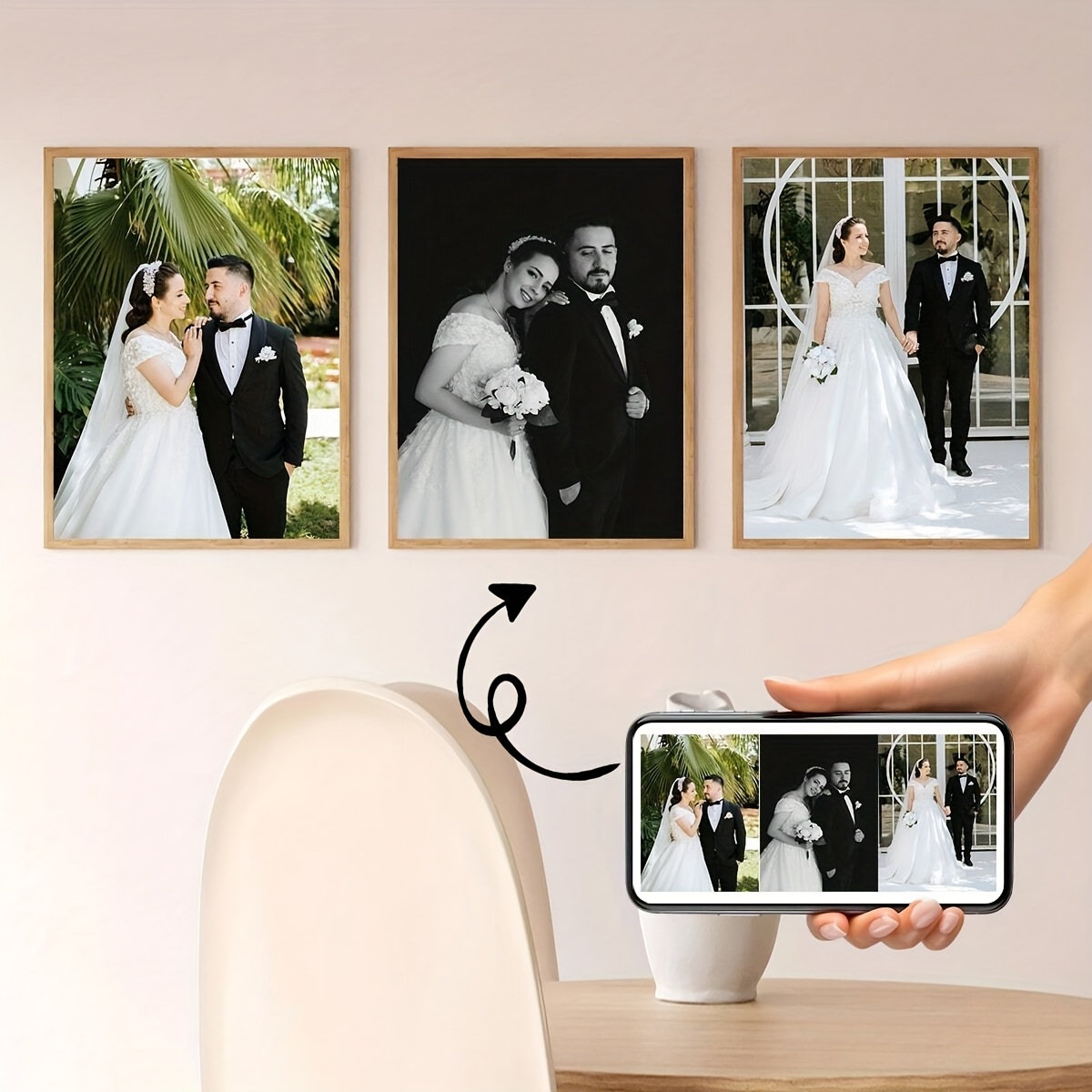 3'lü/set Özel Kare Kanvas Post - Photography Style incelemesi ve fiyatı