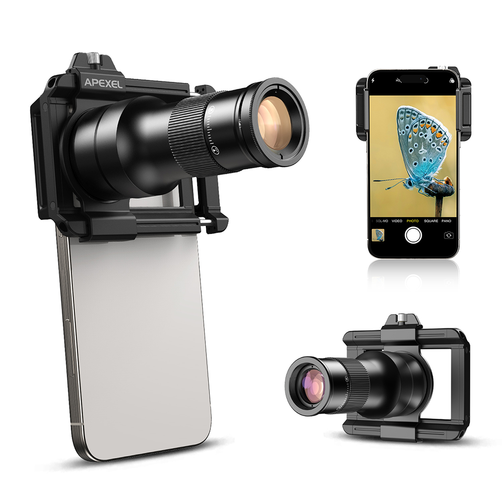 APEXEL 6X Telefoto Makro Lens  - Photography Major incelemesi ve fiyatı